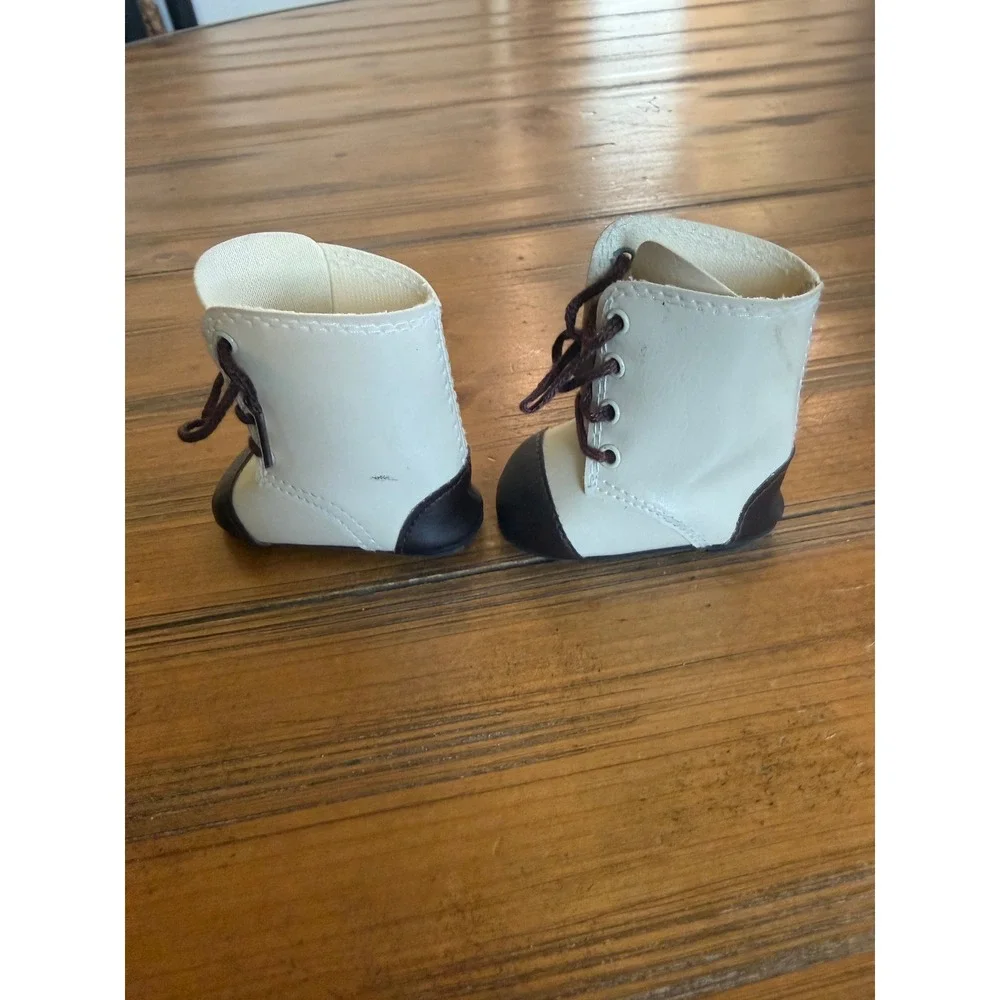 American Girl Kirsten Two-Tone Work Boots Pleasant Company 90's EUC